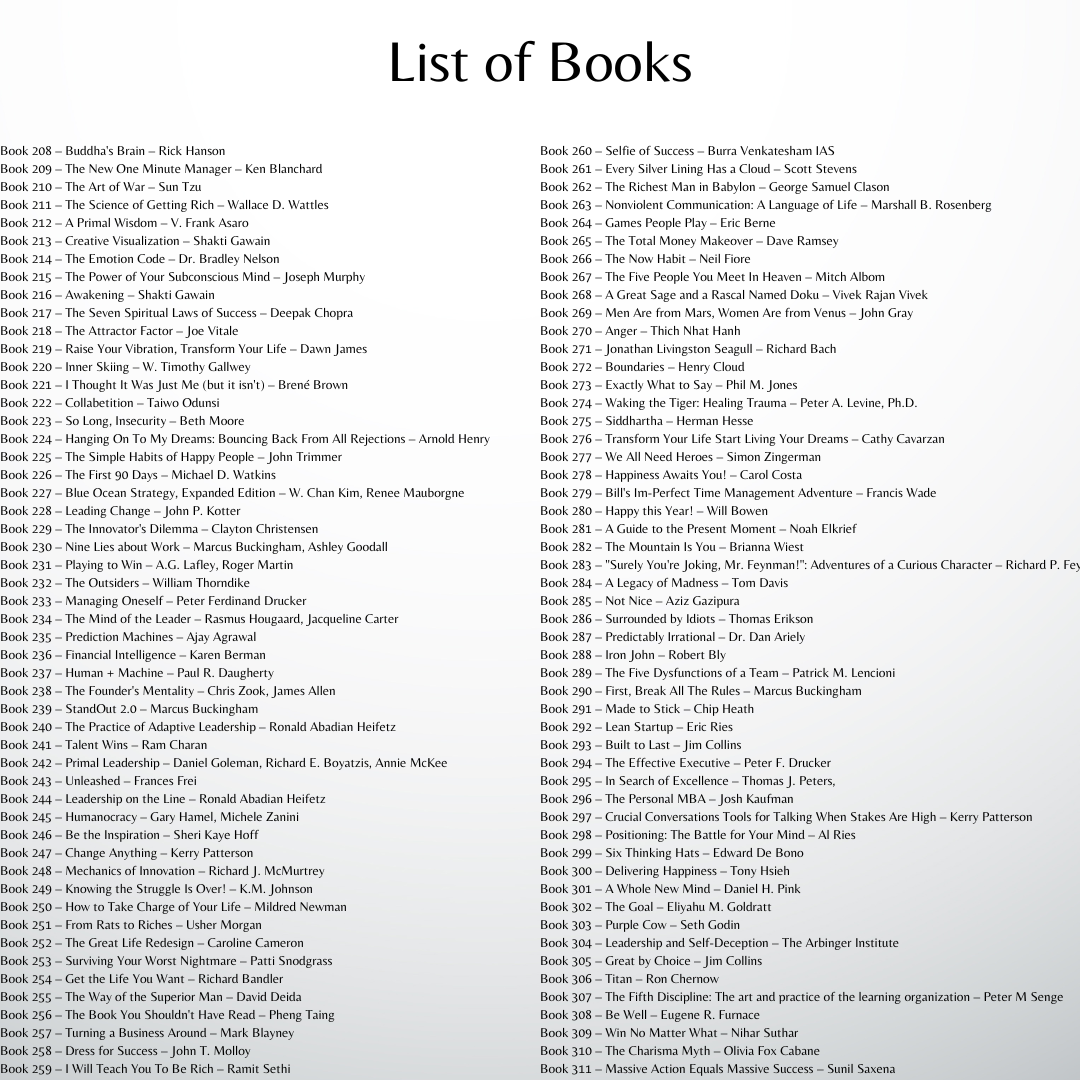 COMPLETE 365 Books in One - Daily Action Book